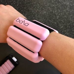 Pink Bala bangle wrist/ankle weights - 1lb